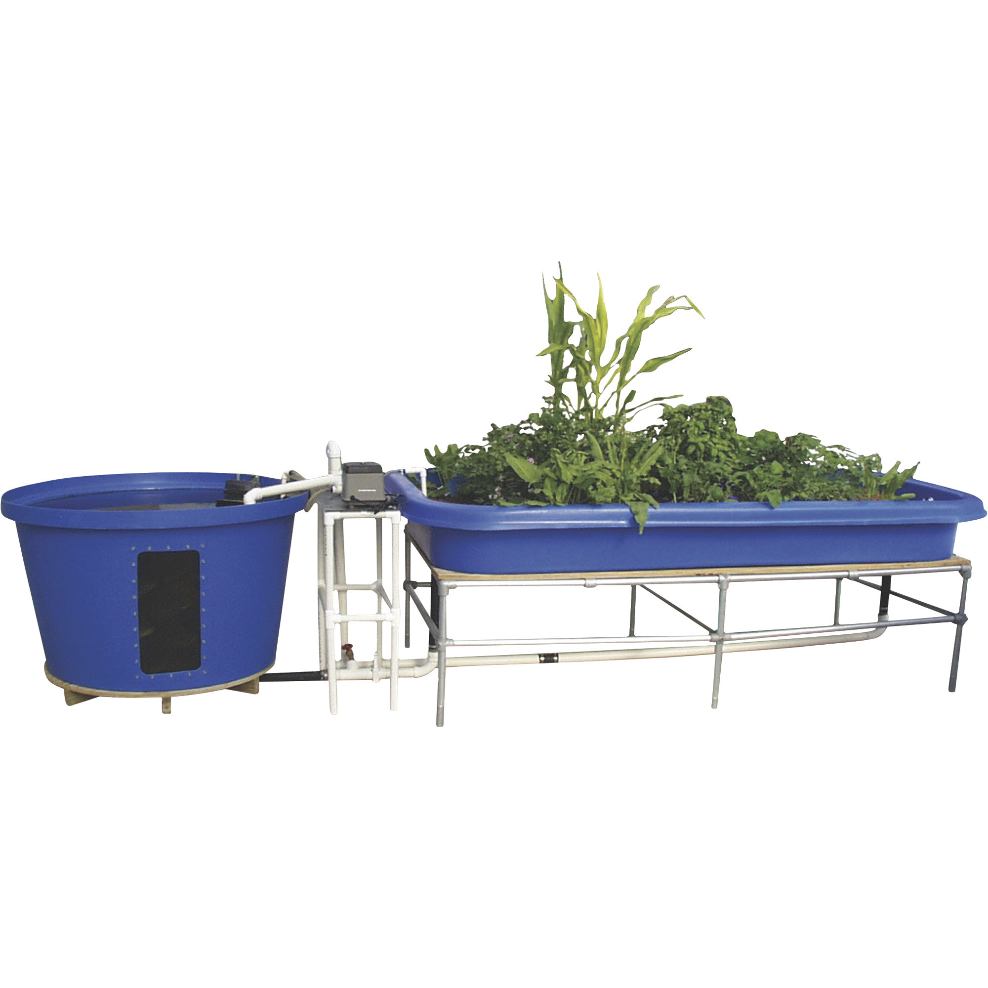 Crop King 200-Gallon Aquaponic System, Model# AQUHILM01